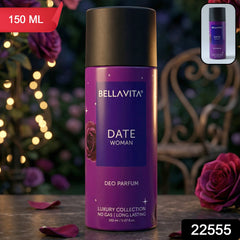 Deodorant Spray bottle of Bellavita Date Woman