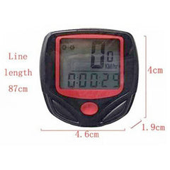 Multifunction waterproof cycling computer with backlight