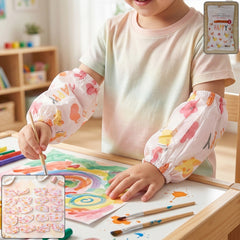 Waterproof arm sleeves for cleaning and gardening in assorted colors