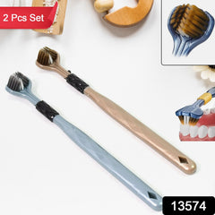 Close-up of Soft 360 Degree Bristles