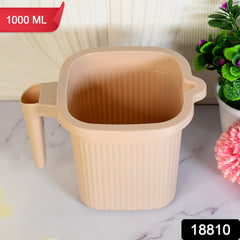 Transparent Crystal Square Bath Cup