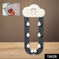 Close-up of TriCatch kitchen sink rack