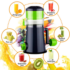 Juicer showing vacuum base lock