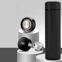 Smart Vacuum Insulated Water Bottle with LED Temperature Display - main image