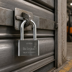 Heavy duty 60mm solid metal padlock - image 4