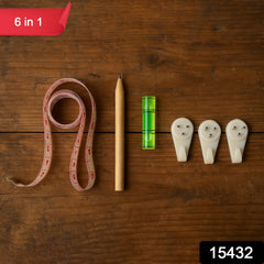 Compact wall hanging tool kit components