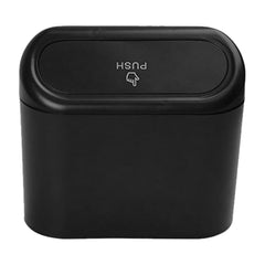 MiniRider compact car trash can with secure lid