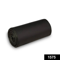 SKU code label for black garbage bags.