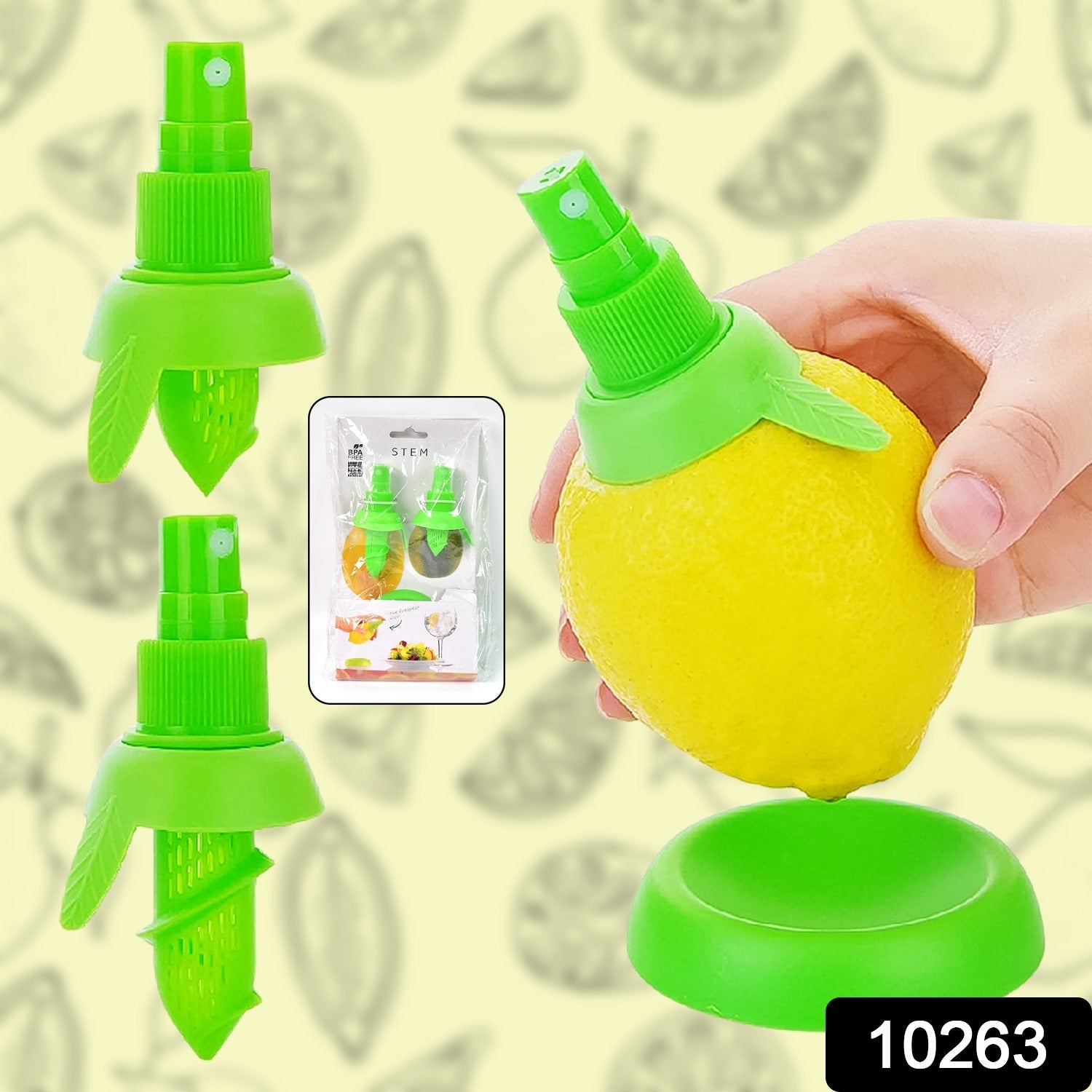 Creative Citrus Lemon Lime Juicer Sprayer in use