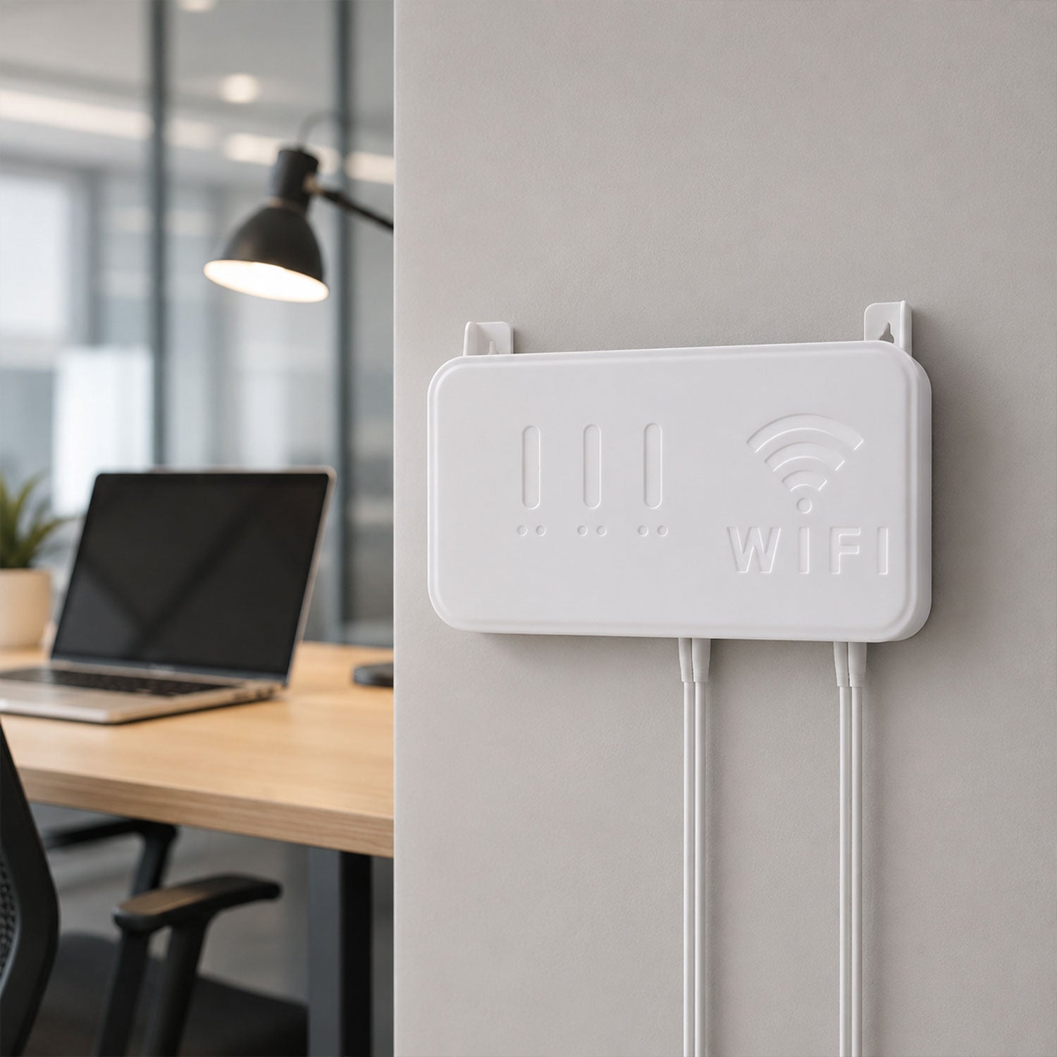 Wall mount wifi router holder box