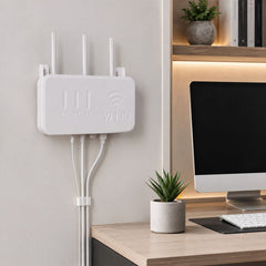 Router storage box organizer screws