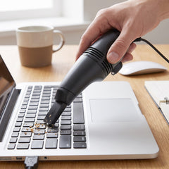 Close up of the vacuum suction nozzle