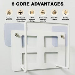 Wall mount wifi router bracket holder