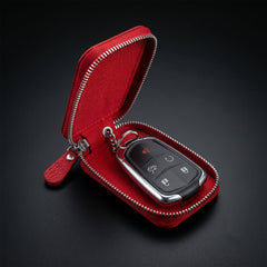 Key case leather detail