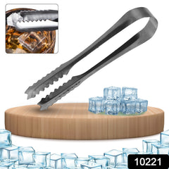 Close-up of FrostLift Pro stainless steel tongs