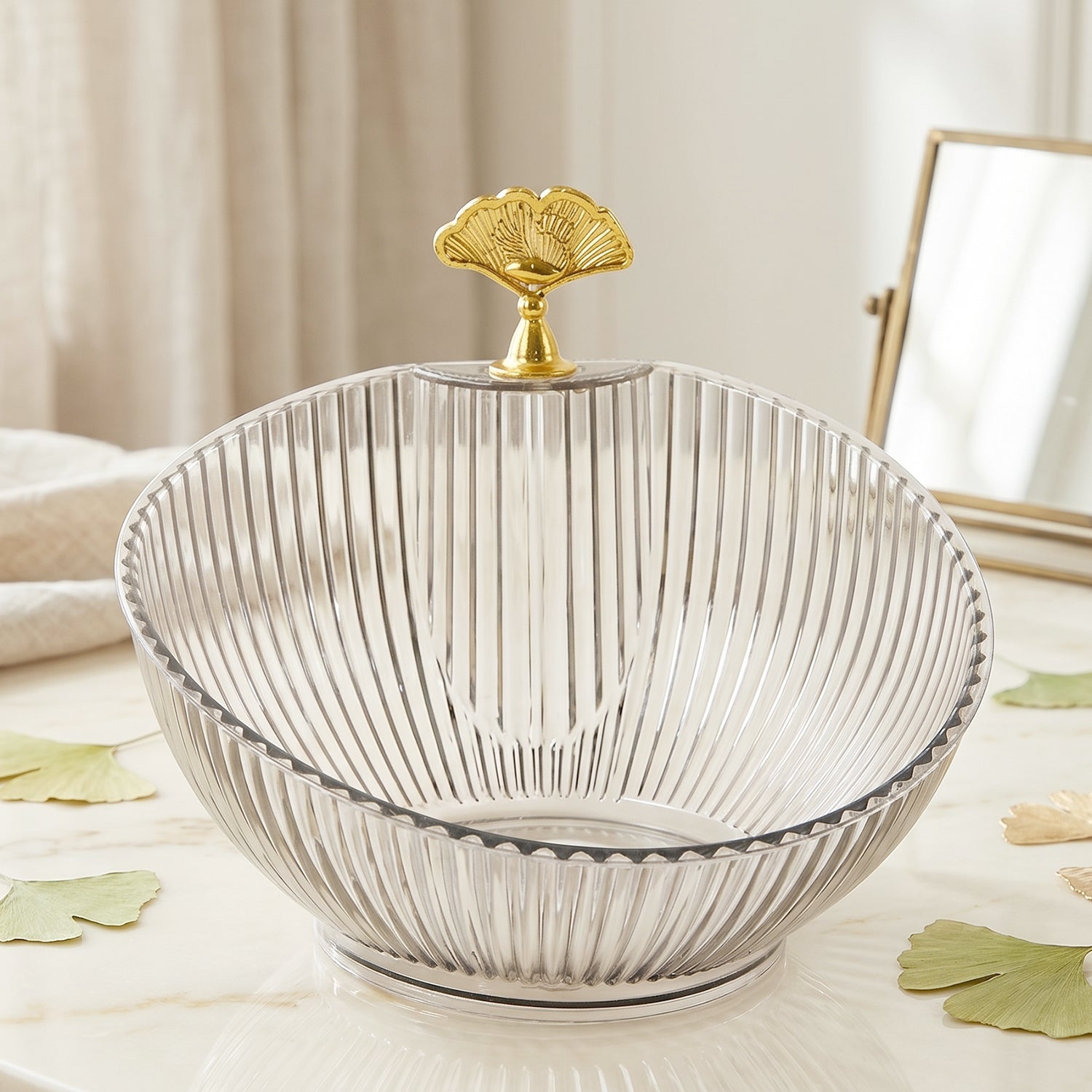 Premium plastic decorative fruit bowl