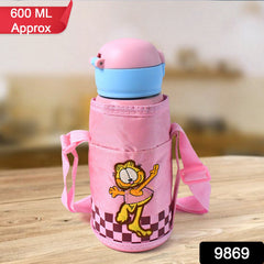 Thermos Kids Water Bottle with cover and strap