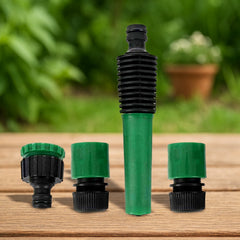 Packaging of garden hose nozzle connector set
