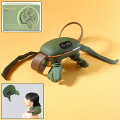 Close-up of kneading massage nodes on massager