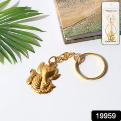 Keychain showing spiritual motif detail