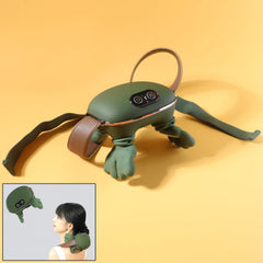 Neck & shoulder massager showing heating function