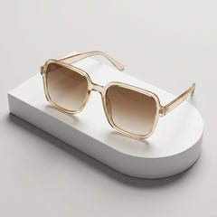 Square retro sunglasses men women