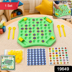 Interactive Flip & Match game board with character tokens