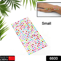 Colorful shining stone stickers for decoration and crafts