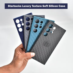 Texture Soft & Flexible Silicone Case For Samsung