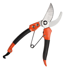 Sharp garden shears for pruning and trimming plants