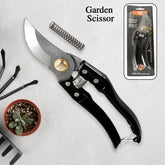 Garden shears pruners with high carbon steel blades