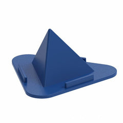 Pyramid Mobile Stand holding phone horizontally on desk