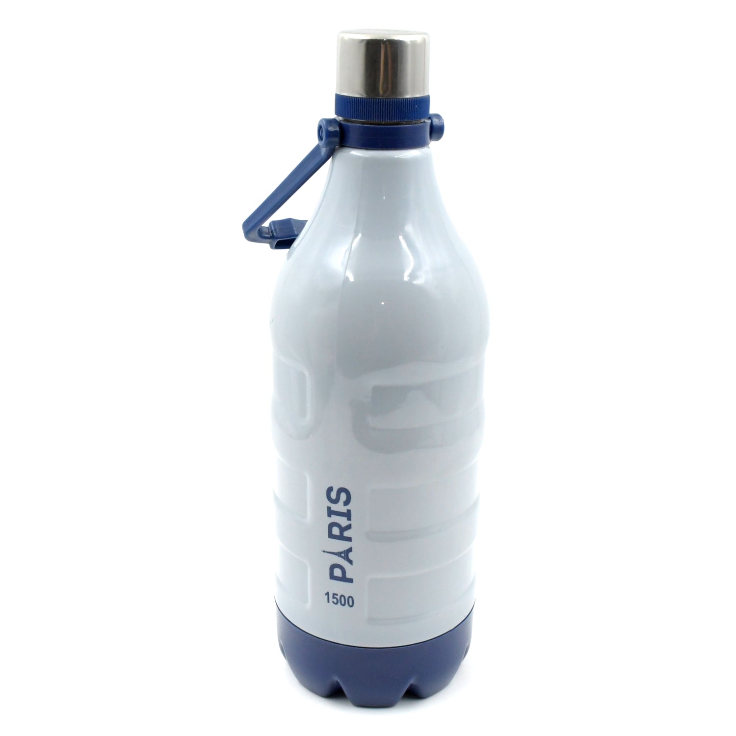 Nekza 1500ml insulated sports water bottle front view