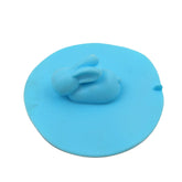 Drain Cover, Water Stopper, Tank Stopper, Rabbit Silicone, Odor Resistant, Drain Lid Shower Drain Cover Shower Plughole Cover Sink Strainer Silicone Bath Drain Cover Kitchen Sink Accessories Bathtub Kitchen Bathroom (1 Pc )