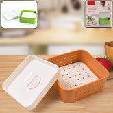 Square Shape Paneer Maker with Lid from Bake & Dwell