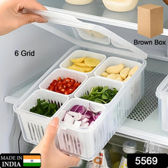 Close-up of airtight fridge storage container