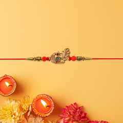 peacock rakhi