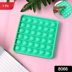 Silicone Pop It Fidget Toy on white background