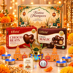 Blue Tealight Shubh Labh Combo