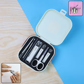 8 in 1 Premium Manicure & Pedicure Grooming Kit - (Set)