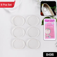 SoftStride silicone heel pads in shoes