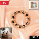 Crystal Stretch Bracelet styled on wrist