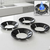 Gas Stove Flame Protector Ring (25 x 25 cm, 4 Pc)