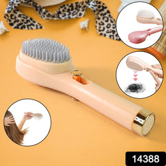 Ergonomic design of the detangling hairbrush