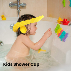 Baby shower cap front view