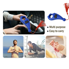 Digital Tasbih tally counter featuring finger ring and clicker
