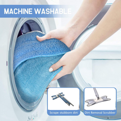 Detachable 360° rotating mop for versatile cleaning