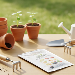 Individual fruit seed packet from the combo pack