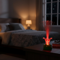 Multicolor LED Candlelight glowing in dark