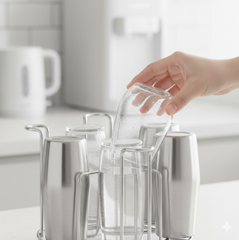 SS Round Glass Stand product image